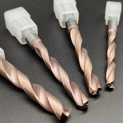 Liquido refrigerante di Fed Drilling Bits 2 del liquido refrigerante dei taglienti del carburo di Gw con rivestimento