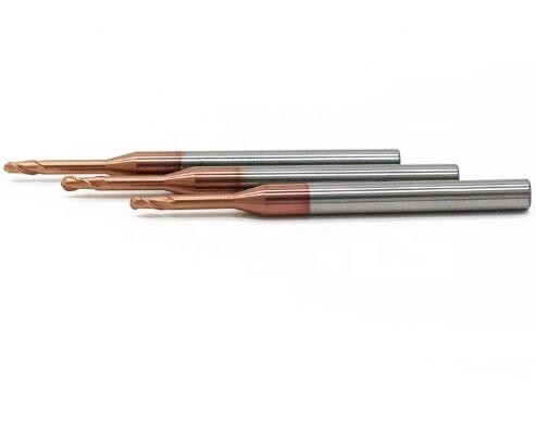 Mulino di estremità del diametro di Ballnose di 2 flauto micro per lavorazione del legno e per il taglio di metalli