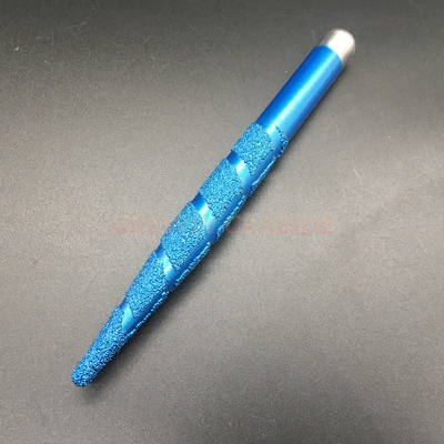 Carburo cementato che brasa Diamond Stone Engraving Cutter Tools