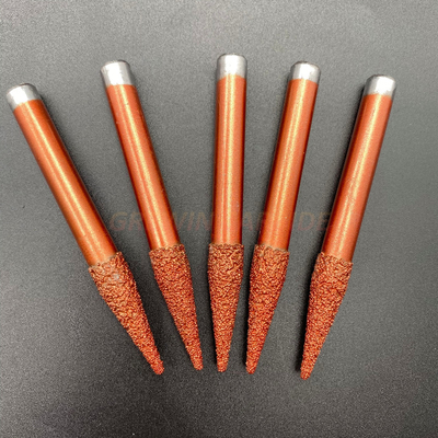 Carburo cementato che brasa Diamond Stone Engraving Cutter Tools
